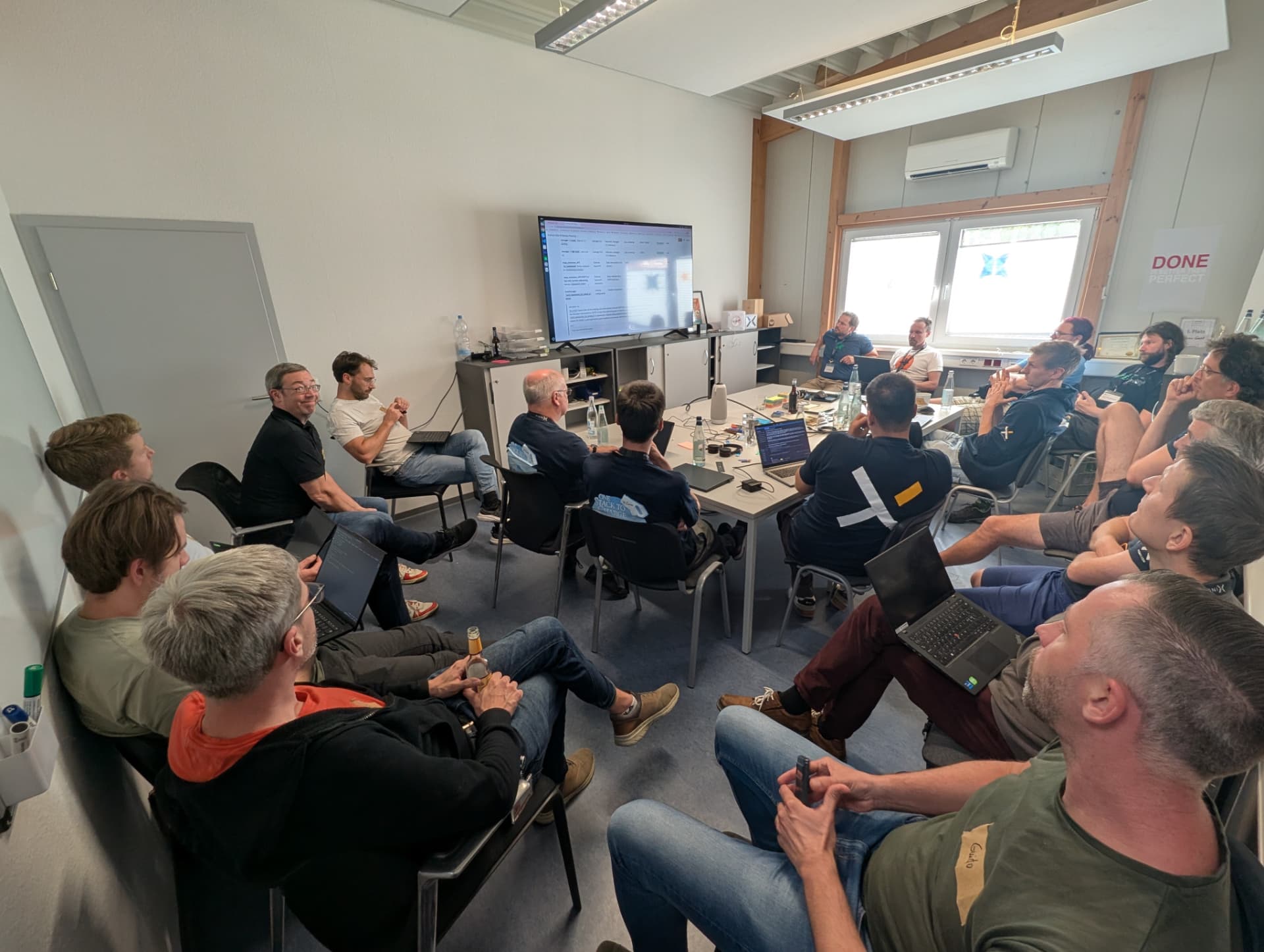 Round-table discussion at the EVerest Maintainer Meetup
